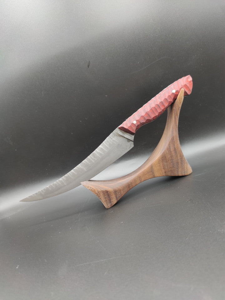 Design Küchenmesser, Carbonstahl C100, Paduk